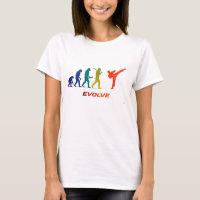 Taekwondo Evolution Silhouette High Kick Design