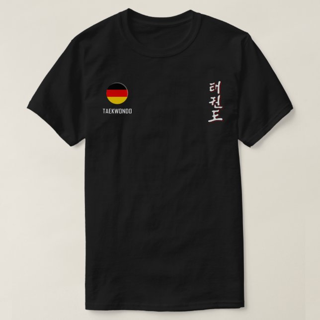 Taekwondo German team T-Shirt (Design Front)