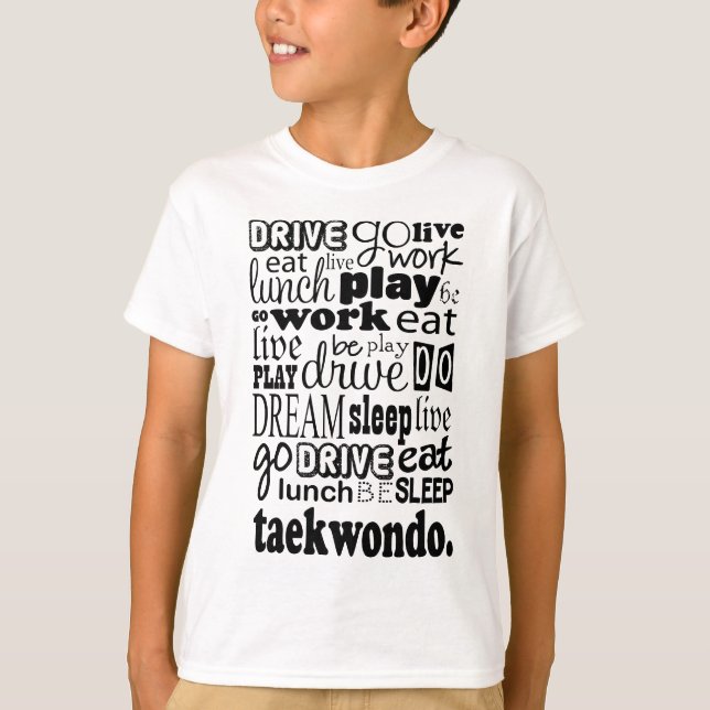 Taekwondo Gift T-Shirt (Front)