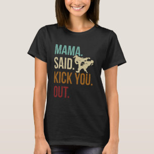 Taekwondo Girl Mixed Martial Art Karate T-Shirt