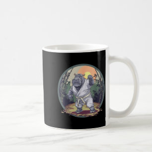 Taekwondo Hippo Kickboxing Animall Jiu-Jitsu Kung Coffee Mug