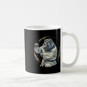 Taekwondo Hippo Kickboxing Animall Jiu-Jitsu Kung Coffee Mug