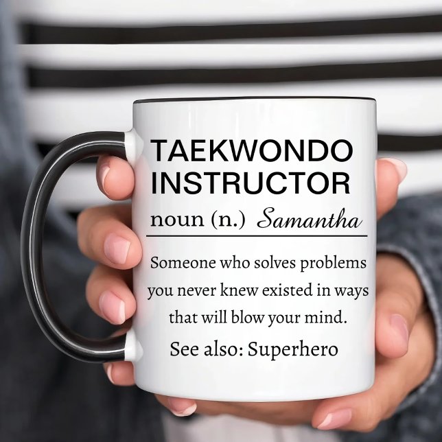 Taekwondo Instructor Mug (Creator Uploaded)