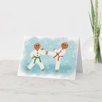 Taekwondo Karate Christmas Gingerbread Martial Art