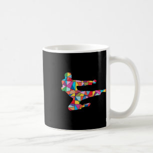 Taekwondo Kick Martial Arts Boy Men Kids Karate Coffee Mug