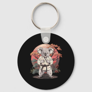 Taekwondo Koala Kickboxing Animall Jiu-Jitsu Kung Key Ring