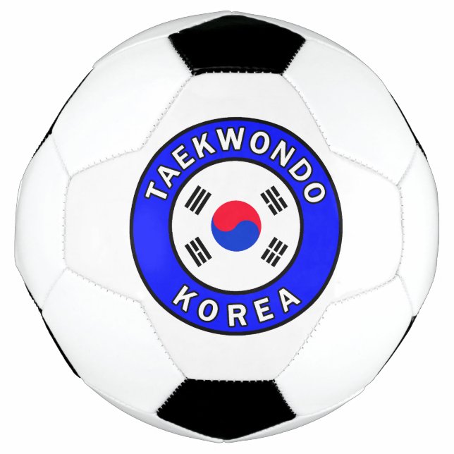 Taekwondo Korea Soccer Ball (Front)