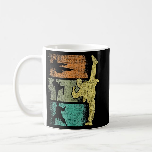 Taekwondo Korean Mixed Martial Arts Karate MMA Coffee Mug (Left)