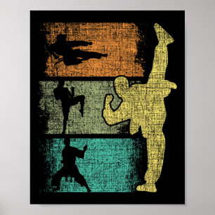 Taekwondo Korean Mixed Martial Arts Karate Mma Poster