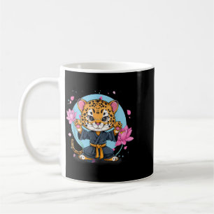 Taekwondo Leopard Kickboxing Animall Jiu-Jitsu Coffee Mug