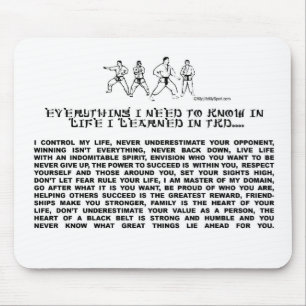 TAEKWONDO MOUSE PAD