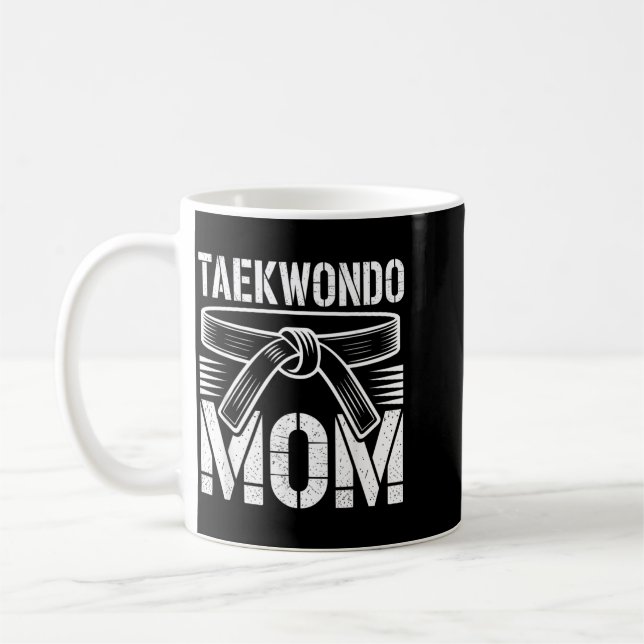 Taekwondo Mum Coffee Mug (Left)