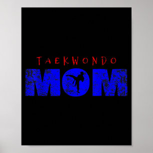 Taekwondo Mum Taekwondo Poster