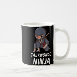 Taekwondo Ninja Boy Funny Martial Arts Sports Coffee Mug