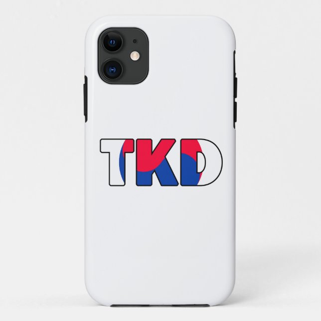 Taekwondo Phone Case (Back)