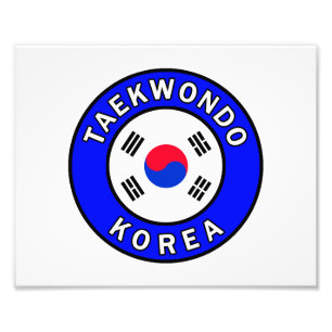 Taekwondo Photo Print