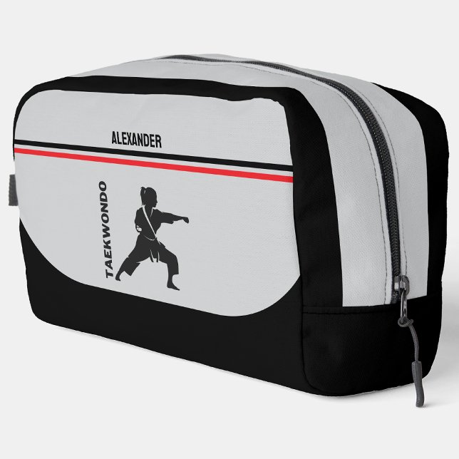 Taekwondo Player, Birthday Gift, Team Karate  Dopp Kit (Creator Uploaded)