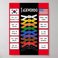 Taekwondo poster