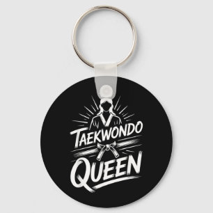 Taekwondo Queen T-Shirt2 Key Ring