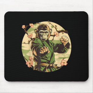 Taekwondo Sakura Tree Martial Arts Kickboxing Mma Mouse Pad