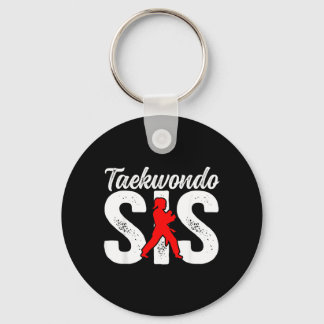 Taekwondo Sis Taekwondo Sister Taekwondo Fighter Key Ring
