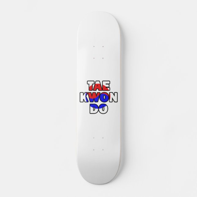 Taekwondo Skateboard (Front)