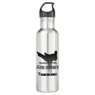 TaekwondoTenantsShadows 710 Ml Water Bottle