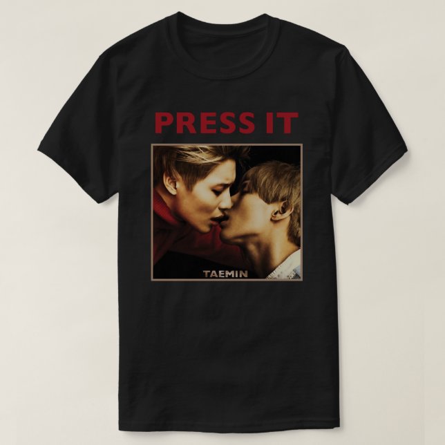 TAEMIN - PRESS IT T-Shirt (Design Front)