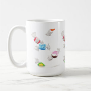 TAFFY RAIN Tall White Mug