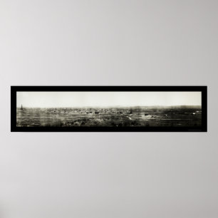 Taft, California Kern County Photo 1911 Poster