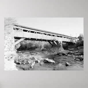 Taftsville Bridge Poster