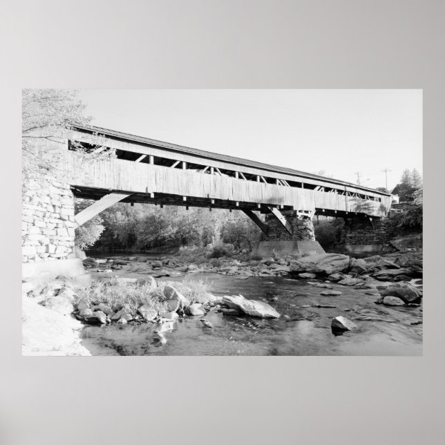 Taftsville Bridge Poster (Front)