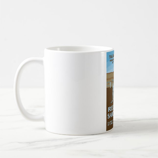 Tag Ancient Rocks! - Recreate Sarcastically Coffee Mug (Left)
