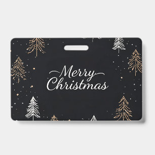 Tag-Christmas ID Badge