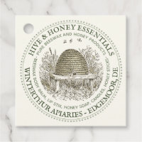 Tag for Honey Gift Baskets and Tote Bags Hive
