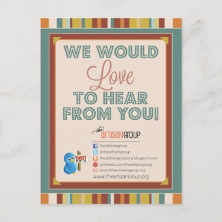 TAG GG Press Postcard