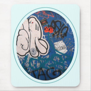 "Tag" Graffiti Mouse Pad
