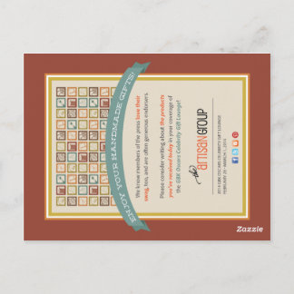 TAG Oscars Press Postcard