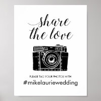 Tag Your Photos With Wedding Hashtag