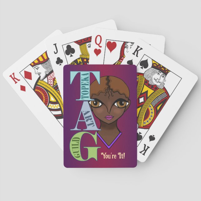 TAG You're it .  Classic  Playing Cards (Back)