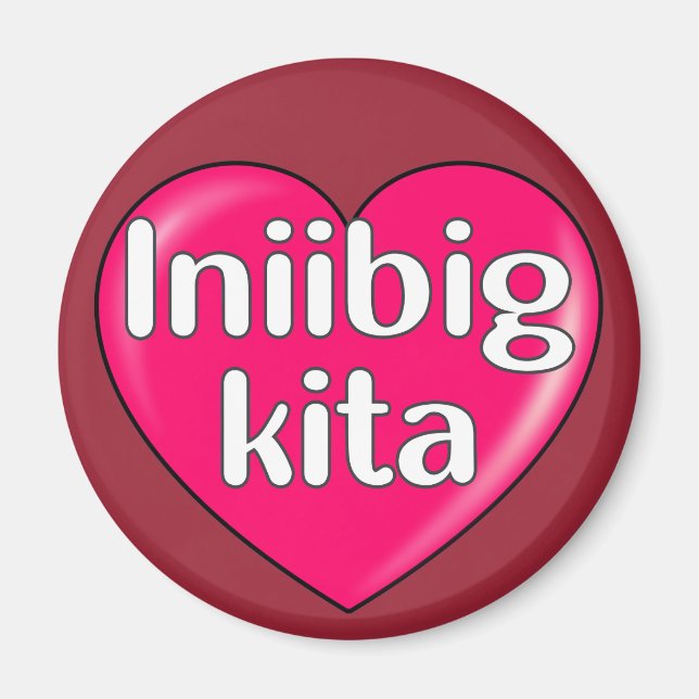 Tagalog - I love you Magnet (Front)