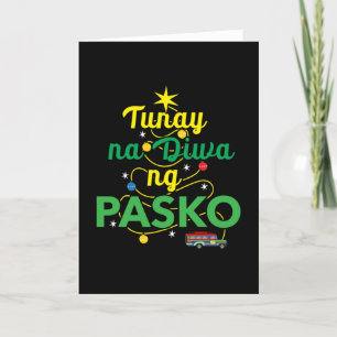 Tagalog Philippines Spirit of Christmas Card
