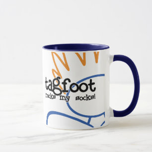tagfoot (muggie) mug