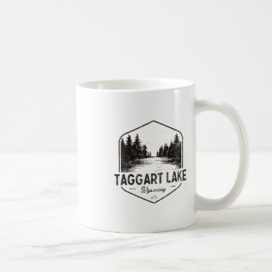 Taggart Lake Wyoming Outdoors Vintage 3 Coffee Mug