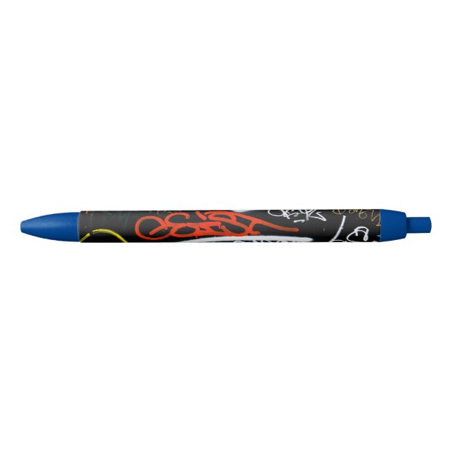 tagged black ink pen (Front)