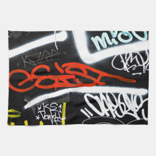 tagged tea towel