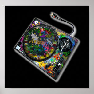 Tagged Turntable Poster
