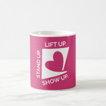 Tagline Pink Coffee Mug