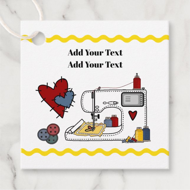 Tags for Clothing, Gifts, etc. (Front)