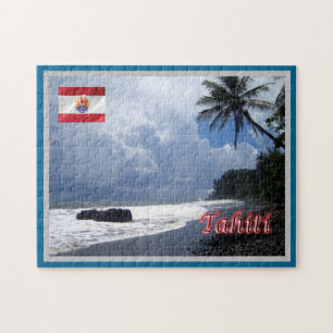 Tahiti - Beach - French Polynesia - Jigsaw Puzzle